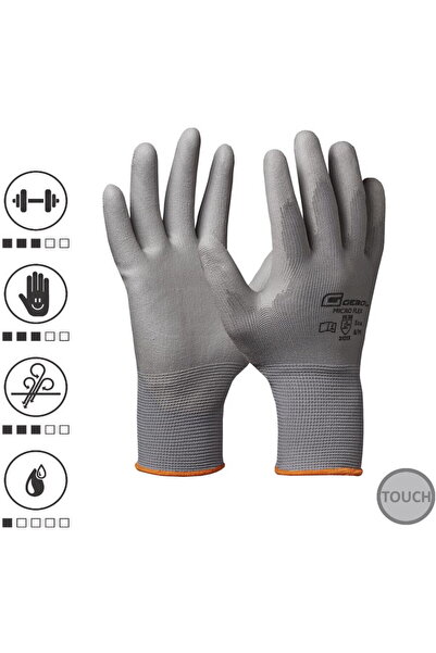 GEBOL 709243G, Micro Flex protective gloves, Polyester, Polyurethane coating,...