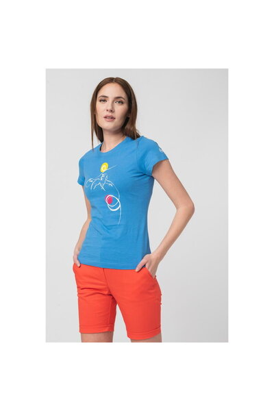 Pegas TRICOU CASUAL F CAL AZUR-XL
