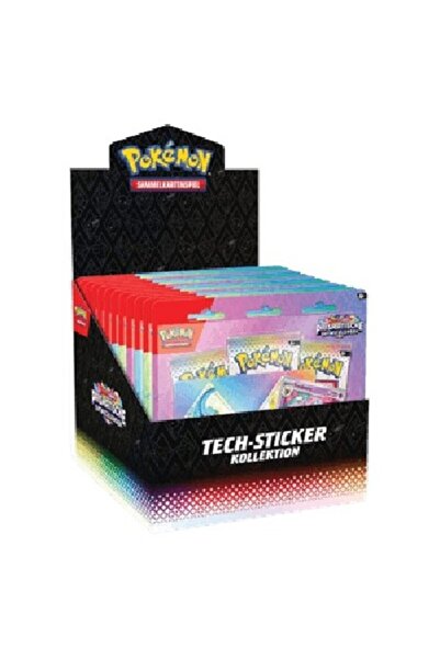 Pokemon Prismatic Evolutions: Expoziție de autocolante tehnologice