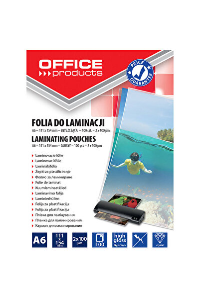 OFFICE products Folie pentru laminare, A6 100 microni 100buc/top
