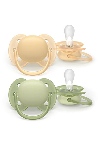Philips Set 2 suzete Avent Ultra Soft SCF091/45, 6-18 luni