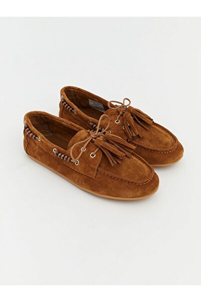 LC Waikiki LCW STEPS Süet Kadın Loafer Ayakkabı