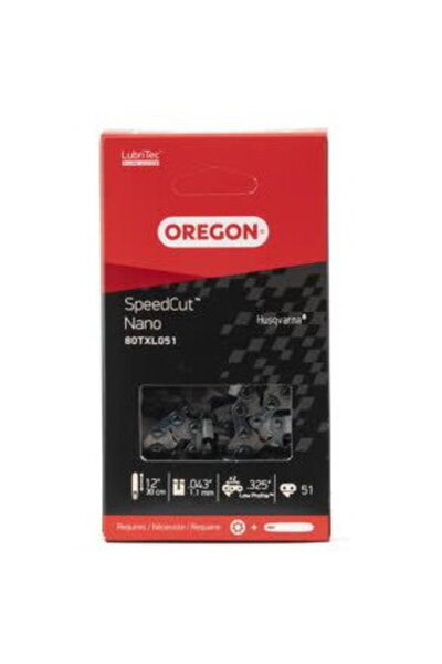 Oregon Lant SpeedCut Nano, Oregon, 30 cm (12 inci), 0,325 inci, 1,1 mm