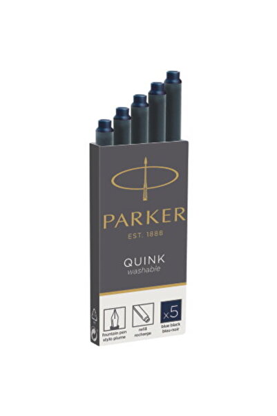 Parker CartuИ™e de cernealДѓ standard Albastru inchis (5 buc.)