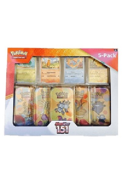 Pokemon Costco Pachet de 5 mini conserve