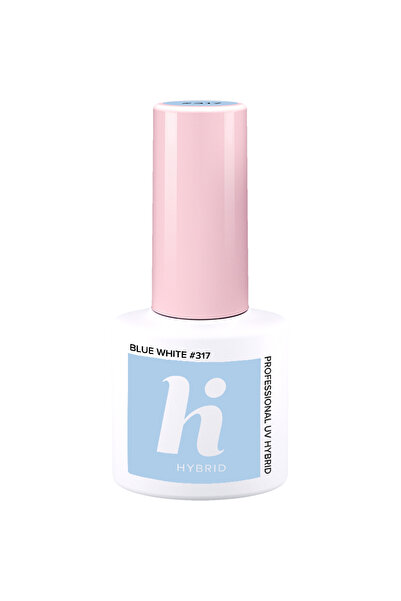 HI HYBRID Lakier hybrydowy Unicorn nr 317 Blue White 5ml