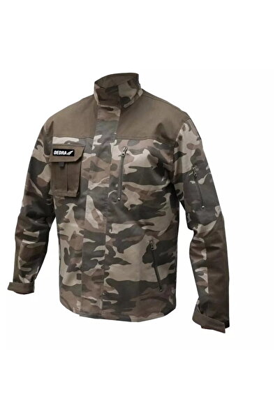 DEDRA EXIM Hanorac camo, mДѓrime L, bumbac+elastan, 240g/m2