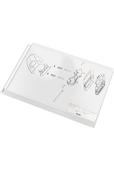 Esselte Folie protectie pentru documente A3, 85 microni, 10buc/set, - transpa...