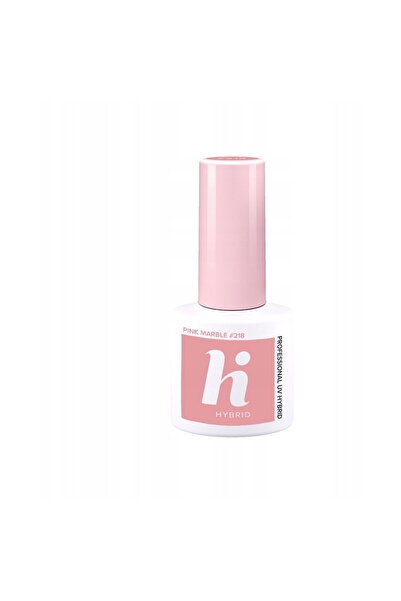 HI HYBRID Lakier hybrydowy 218 Pink Marble 5ml