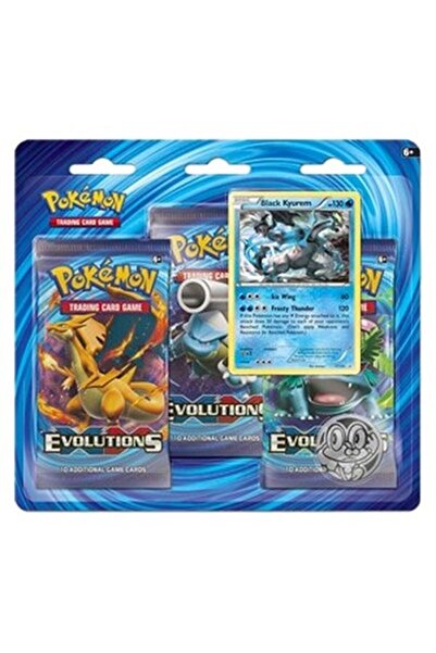 Pokemon Evoluții: Blister Kyurem Negru, pachet de 3