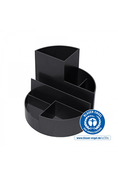 MAUL Suport pentru instrumente de scris, 6 compartimente, din plastic recicla...