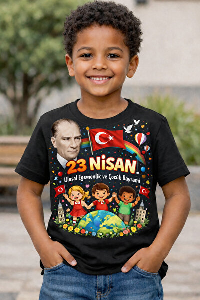 TİMİSİVA Tricou oversize unisex din bumbac cu imprimeu, mânecă scurtă, NEGRU