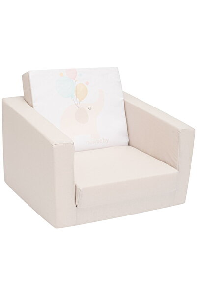 NEW BABY SHOP Canapea bej New Baby Elephant pentru copii