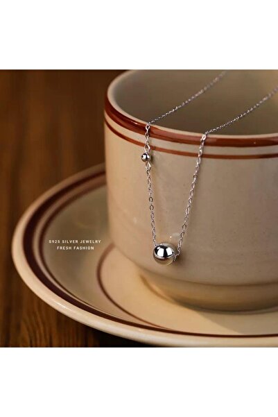 Generic 925 Silver Women's Necklace Minimalist Design