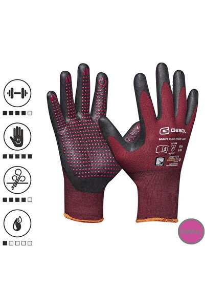 GEBOL 709975_T, Manusi de protectie Multi Flex Touch Lady, din nylon, acoperi...