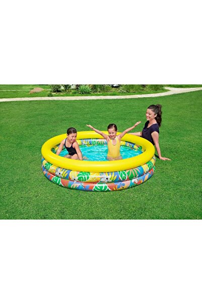 Empressco Colorful Patterned Children Puffer Play and Swimming Pool 168X38 cm