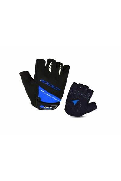 Pegas MANUSI B-RACE CU GEL NEGRU/ALBASTRU, XL