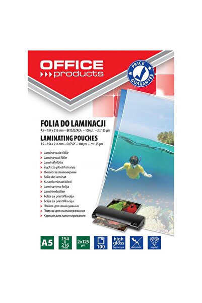 OFFICE products Folie pentru laminare, A5 125 microni 100buc/top
