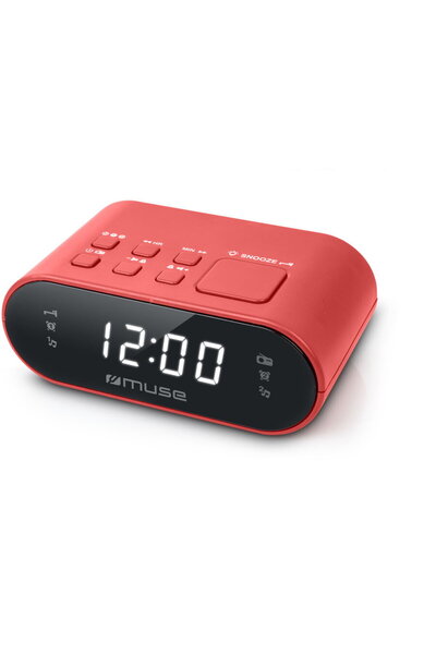 Muse Ceas Dual alarma M-10 RED