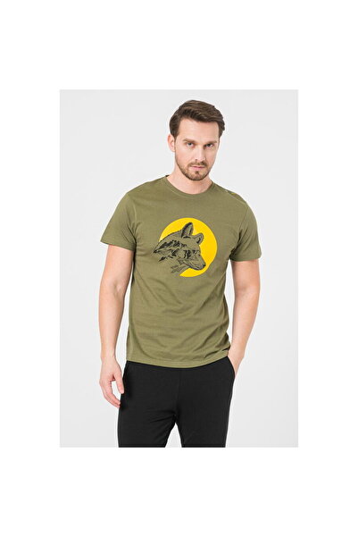 Pegas MEN'S CASUAL T-SHIRT KHAKI-M