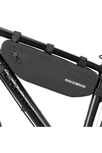 ROCKBROS Geantă de bicicletă AS-043 cu velcro 3l - neagră
