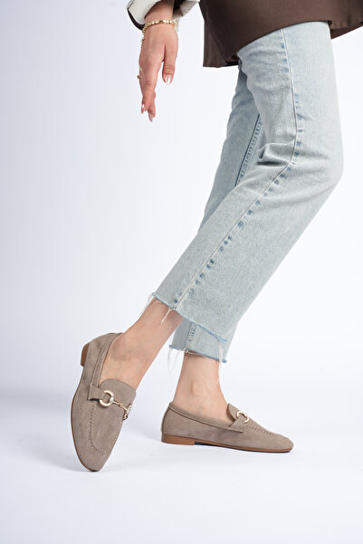 BALANZ Pantofi de damă VİZON S piele întoarsă TALPĂ CONFORTABILĂ PENTRU UZ ZI...