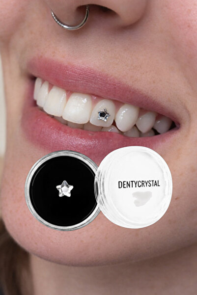 DENTYCRYSTAL Diş Pırlantası Tekli Yıldız Classic (Avusturya Kristallerinden O...