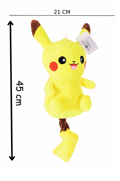 düşler oyuncak dünyası Pikachu Peluş Oyuncak 45 cm Büyük Boy Yumuşak Pokemon ...