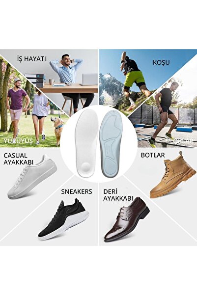 Mawrond Ortopedik, Spor, Yürüyüş ve Çok Ayakta Duranlar İçin Rahatlatıcı Ayak...