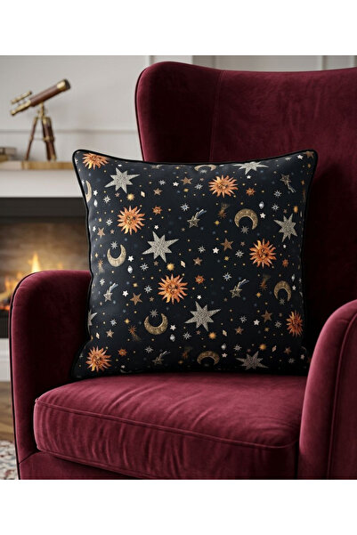 cuboo home Stone-Like Sparkle Effect 43X43 cm Gift Item Cushion Cover