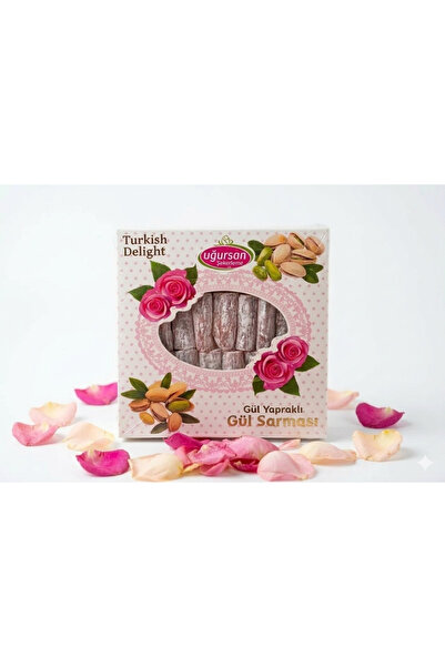 Uğursan Şekerleme Antep Sarma Gül 300 Gram Tekli Paket