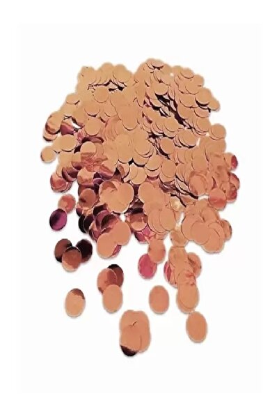 Metalik rose gold balon i.ci konfeti pulu