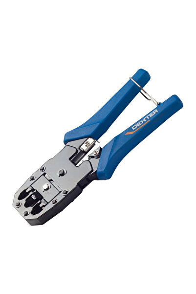 Dexter Dexter crimping pliers, insulated, 200 mm, plastic handle