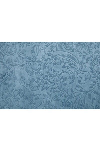 OEM Drapery Curtain 140 x 255 centimeters, Epoque, with rings, blue