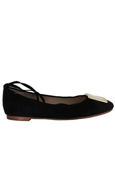 CLARKS Balerini damă - Grace Marion - mărime 37 - Negru Piele Întoarsă - pant...