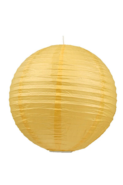 OEM Αμπαζούρ Kokon από χαρτί, D 60 cm, κίτρινο