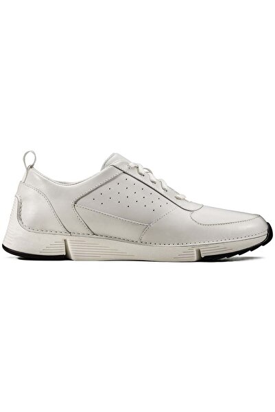 CLARKS Pantofi bărbați - Tri Sprint - mărime 41 - Alb Piele Naturală - Tehnol...