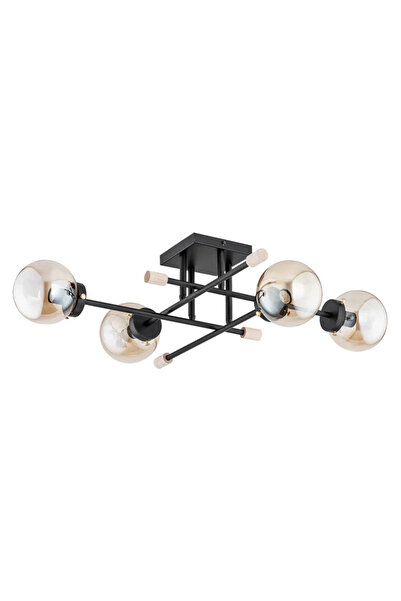 OEM Πολυέλαιος μεταφοράς, 4 x E14, 40 W, μαύρος