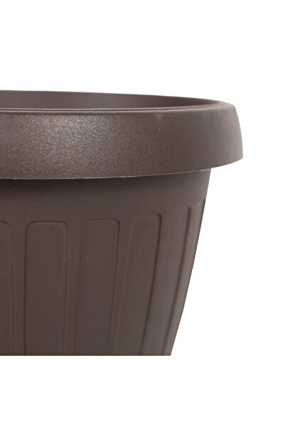 OEM Ghiveci flori Dalia, plastic, Ø 16 cm, maro