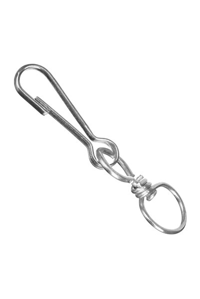 STANDERS Carabiniera simpla Standers, otel zincat, 17 x 50 mm (set 4 buc)