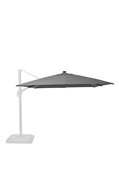 Naterial Panza umbrela terasa Sonora, poliester, 391 x 282 centimetri, gri