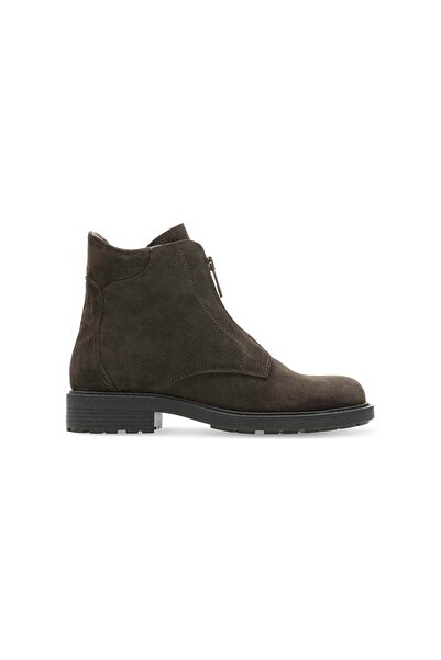 CLARKS Ghete de damă - Orinoco2 Zip - mărime 35,5 - maro piele întoarsă - toa...
