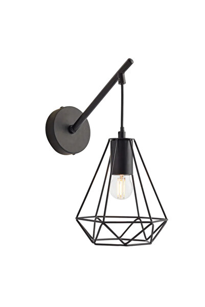 Inspire Aplica Byron, 1 x E27, 60W, neagra