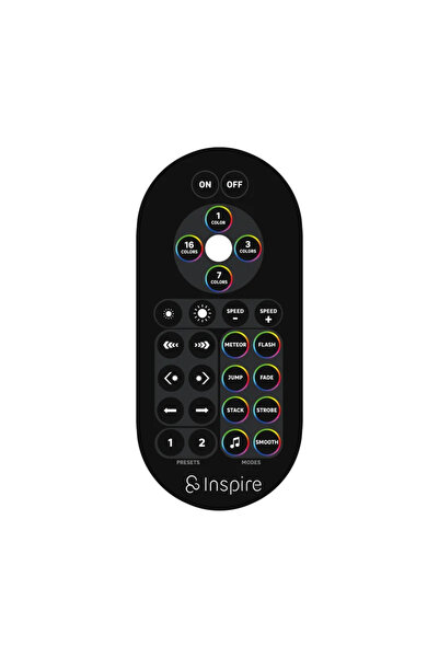 Inspire Remote control for LED strip, RGB, with radio frequency + 2 meter cable