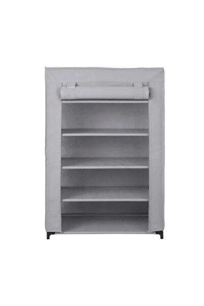 Spaceo Οργανωτής παπουτσιών Granit 3, 90 x 60 x 35 cm, ύφασμα, γκρι