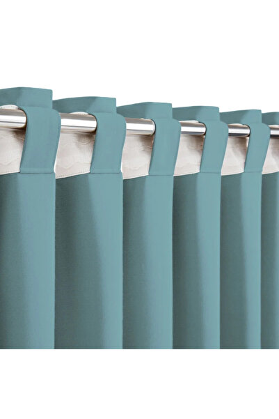 Inspire Κουρτίνα φόντου Pharell Aqua 3 140 x 280 εκατοστά, με τελείωμα και τι...