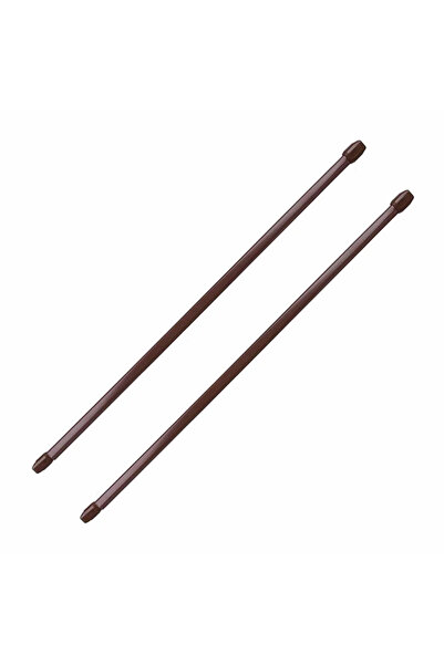 OEM Σετ 2 επεκτεινόμενων ράβδων υαλοπινάκων, 40 - 70 cm, καφέ