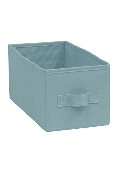 Spaceo Storage box 14 x 14 x 31 cm, Kub Celadon 4, blue