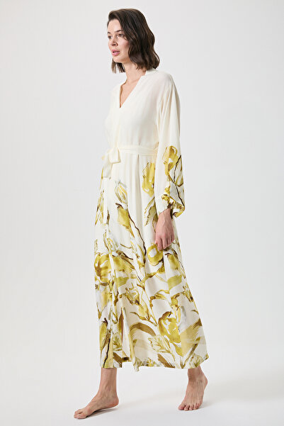 Penyemood Patterned Kimono Robe Set