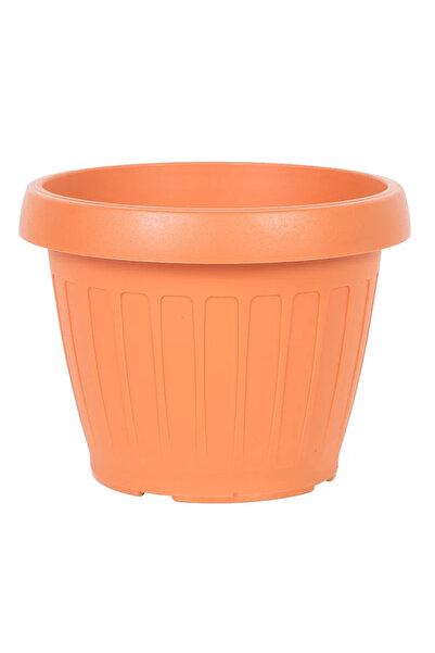 OEM Ghiveci flori Dalia, plastic, Ø 16 cm, maro teracota